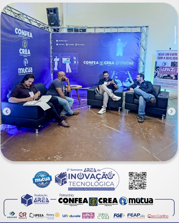 Casa cheia na abertura da 2ª Semana AREA de Inovação Tecnológica!